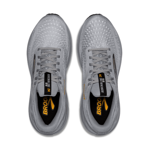 Adrenaline GTS 24 - Mens - Alloy / White Gold - Wide Athletic BROOKS