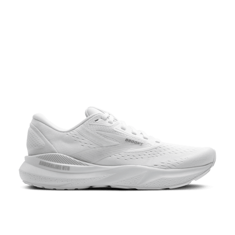 Adrenaline GTS 24 - Womens - White/Oyster Alloy Athletic Brooks