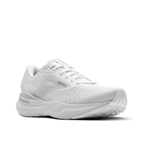 Adrenaline GTS 24 - Womens - White/Oyster Alloy Athletic Brooks