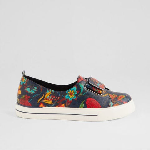 Albani - Navy Orange - W Sneakers ZIERA