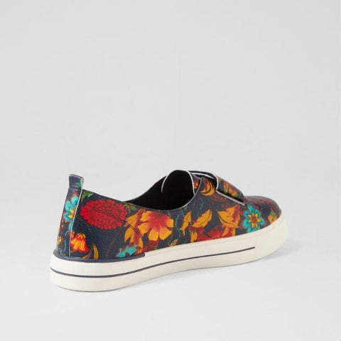 Albani - Navy Orange - W Sneakers ZIERA