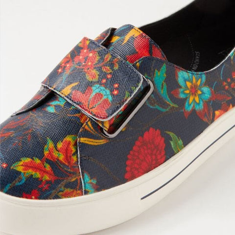 Albani - Navy Orange - W Sneakers ZIERA