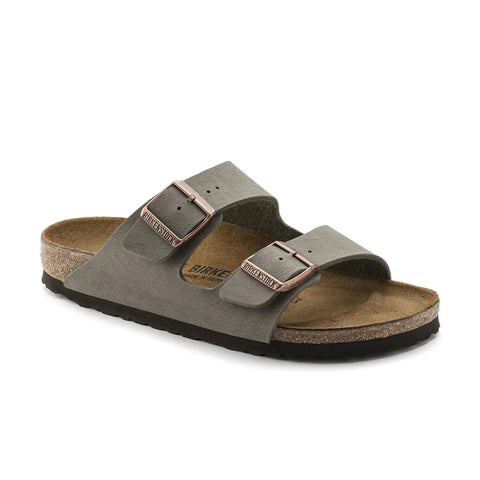 Arizona BirkiBuc (Regular Width) - Stone Slides Birkenstock