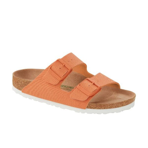 Arizona Vegan Canvas (Regular Width) - Papaya Slides Birkenstock 