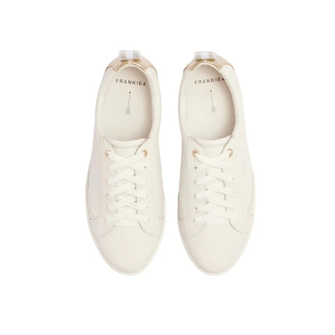 Asher - White / Gold Sneakers Frankie4