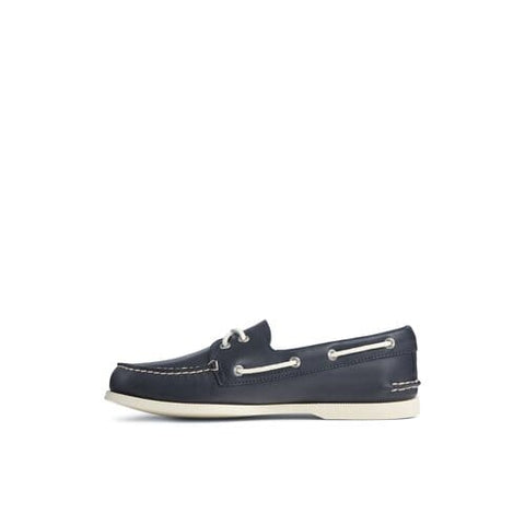 Authentic Original 2-Eye Wide - Mens - Navy Boat Sperry