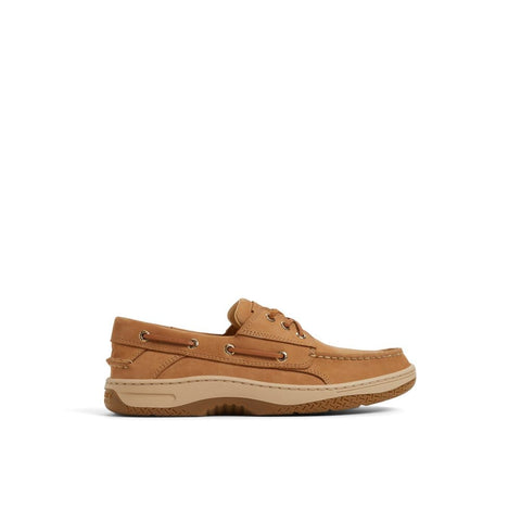 Billfish 3 Eye - Mens - Wide - Nubuck Leather - Tan Boat Sperry