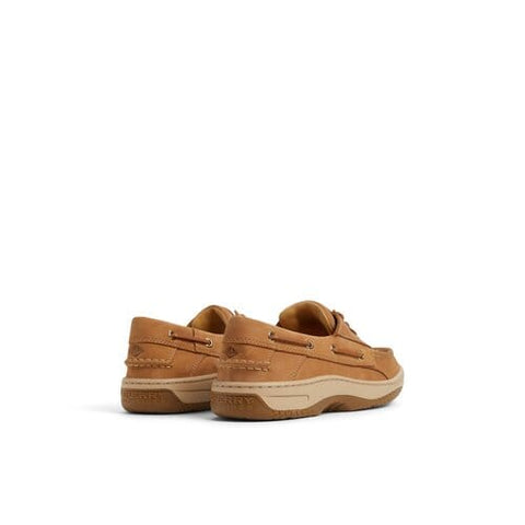 Billfish 3 Eye - Mens - Wide - Nubuck Leather - Tan Boat Sperry