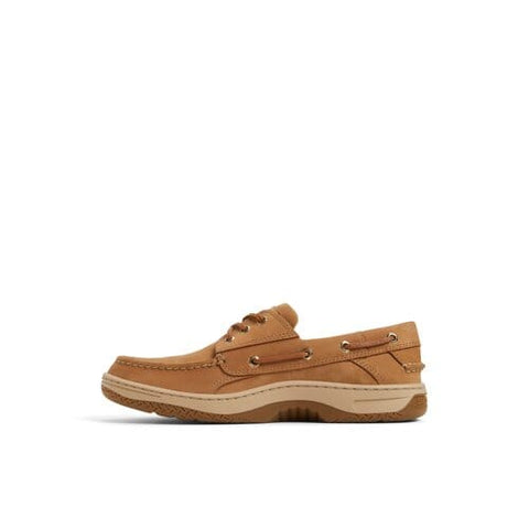 Billfish 3 Eye - Mens - Wide - Nubuck Leather - Tan Boat Sperry