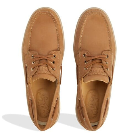 Billfish 3 Eye - Mens - Wide - Nubuck Leather - Tan Boat Sperry