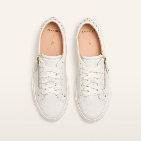 Billie - White Stud Sneakers Frankie4