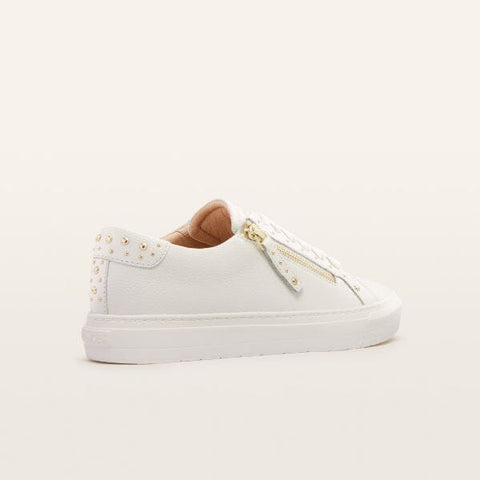 Billie - White Stud Sneakers Frankie4