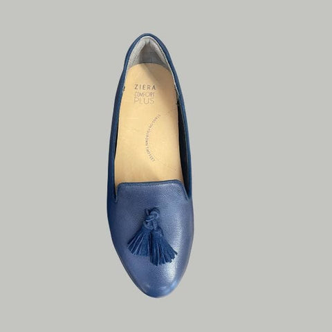 Charter - Navy - XW Flats ZIERA 