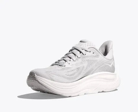 Clifton 10 - Womens - Grey/Stardust - Wide Athletic Hoka