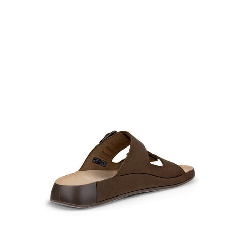 Cozmo Buckle - Mens - Nutmeg Brown Slides ECCO