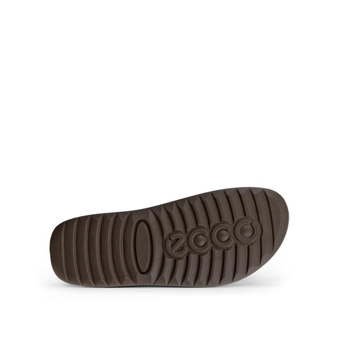 Cozmo Buckle - Mens - Nutmeg Brown Slides ECCO