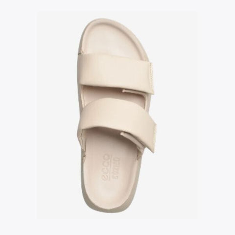 ECCO Cozmo PF - Womens - Limestone Sandals ECCO