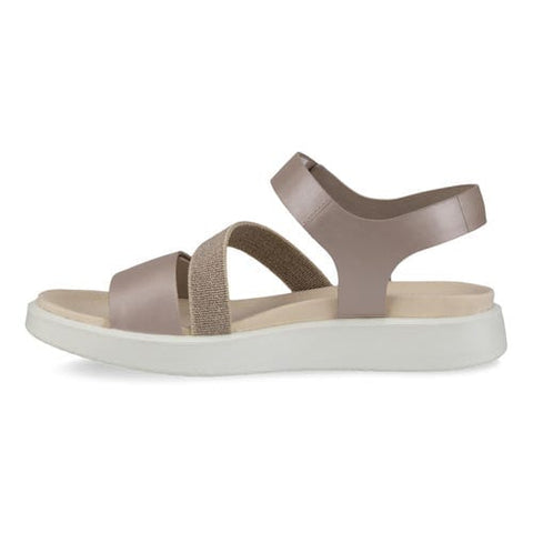 ECCO Flowt Sandal - Grey Rose Metallic Sandals ECCO