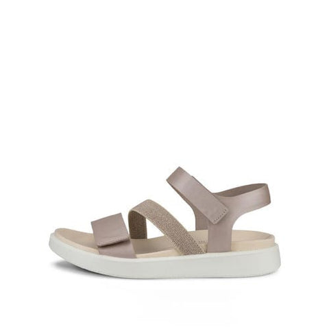 ECCO Flowt Sandal - Grey Rose Metallic Sandals ECCO