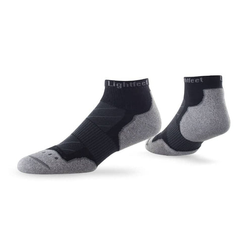Evolution Sock Mini Crew - Black Socks Lightfeet