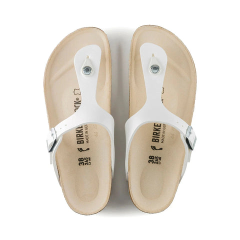 Gizeh Birko-Flor (Regular Width) - White Thongs Birkenstock