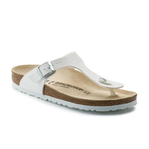 Gizeh Birko-Flor (Regular Width) - White Thongs Birkenstock