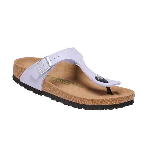 Gizeh Vegan Synthetic Soft - (Regular Width) - Purple Fog Slides Birkenstock