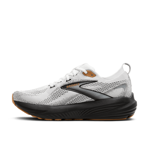 Glycerin 22 - Mens - White/Grey/Black Athletic BROOKS