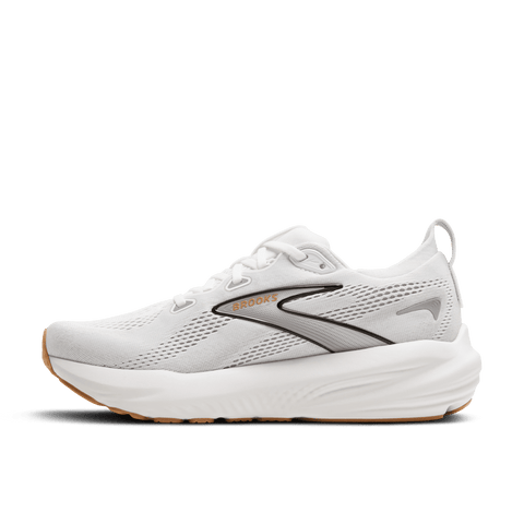 Glycerin 22 - Womens - White/Grey/Black Athletic BROOKS