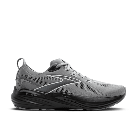 Glycerin GTS 22 - Mens - Primer Grey / Ebony - Wide Athletic BROOKS