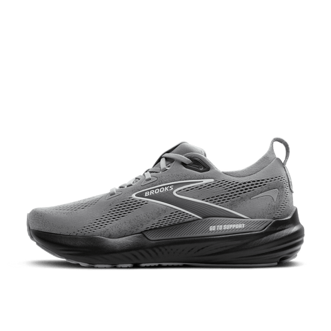 Glycerin GTS 22 - Mens - Primer Grey / Ebony - Wide Athletic BROOKS