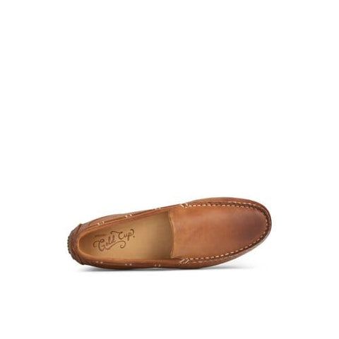 Gold Harpswell Driver - Mens - Tan Leather Boat Sperry