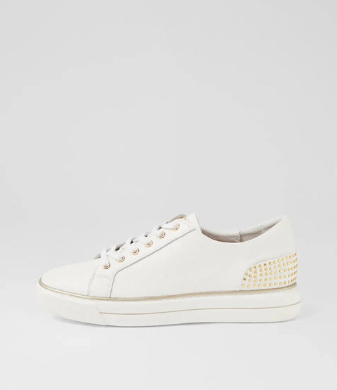 Kaiya - Womens - White Sneakers ZIERA