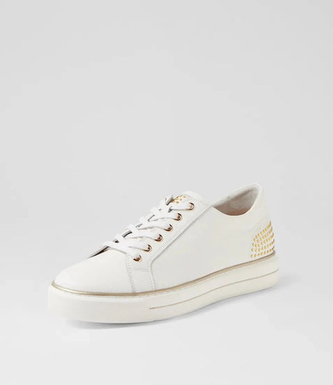 Kaiya - Womens - White Sneakers ZIERA