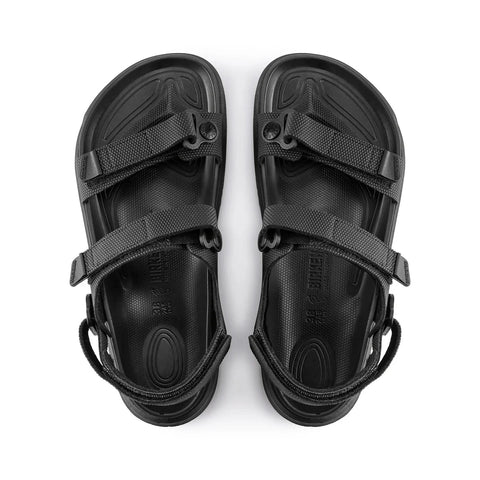 Kalahari Futura Birko-Flor (Regular Width) - Black Sandals Birkenstock