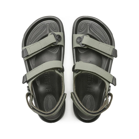 Kalahari Futura Birko-Flor (Regular Width) - Khaki Sandals Birkenstock