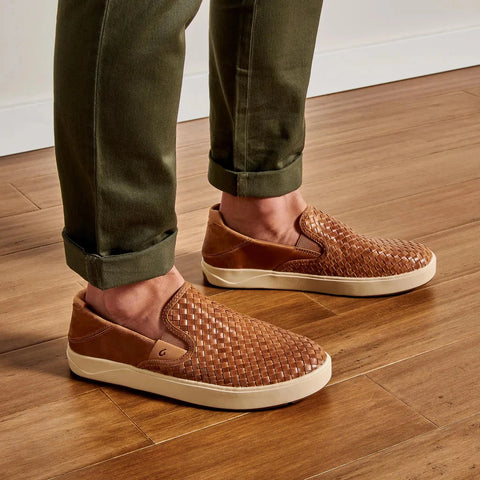 Lae ahi Lauhala - Mens - Fox Slip On OLUKAI