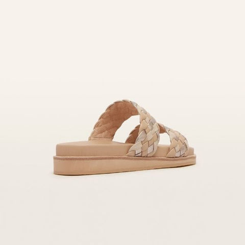 Malone - Neutral Weave Slides Frankie4