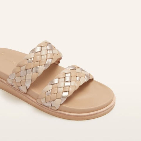 Malone - Neutral Weave Slides Frankie4