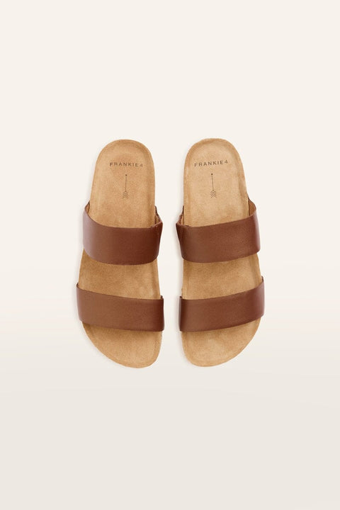 Maria 3 - Womens - Rich Tan Slides Frankie4