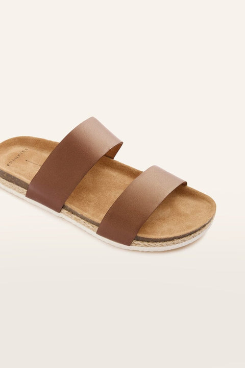 Maria 3 - Womens - Rich Tan Slides Frankie4