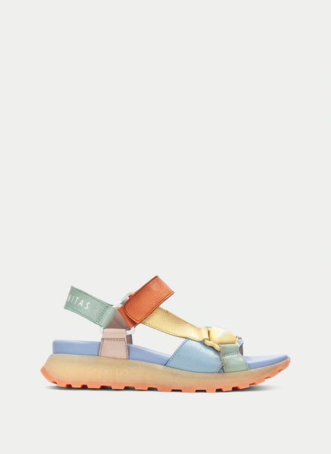 Maui Sandal - Womens - Blue Multi Sandals Hispanitas