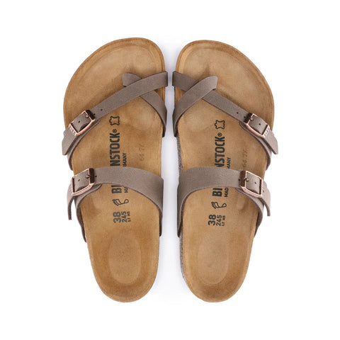 Mayari Birko-Flor (Regular Width) - Mocca Slides Birkenstock