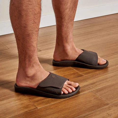Nalu Slide - Mens - Dark Java Sandals OLUKAI