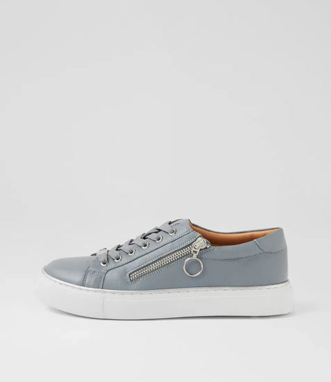 Pamela Leather - Womens - Denim Sneakers ZIERA
