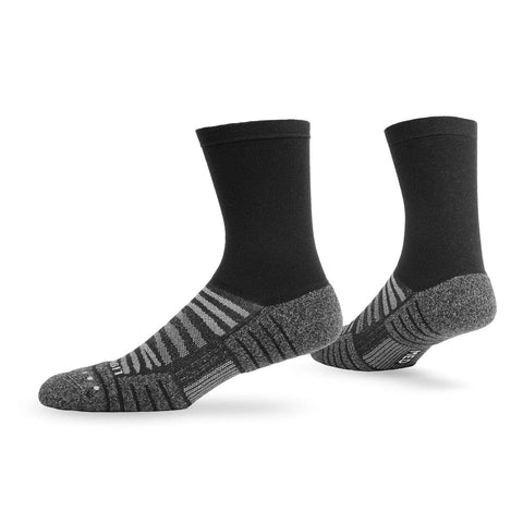 Performance Sock - Half Crew - Black Socks Lightfeet