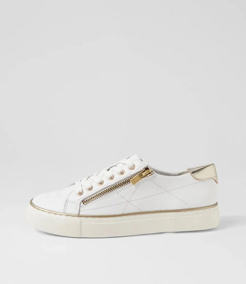 Pryor - White Pale Gold - XW Sneakers ZIERA