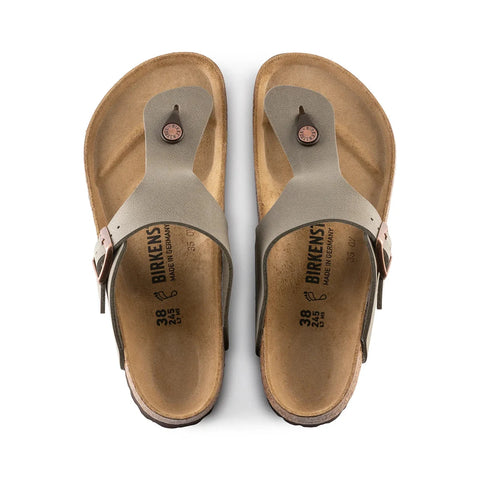 Ramses BirkiBuc (Regular Width) - Stone Slides Birkenstock