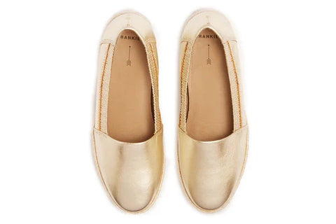Reece - Gold Tumbled Flats Frankie4
