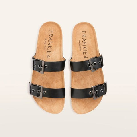 Sandy III Black Slides Frankie4